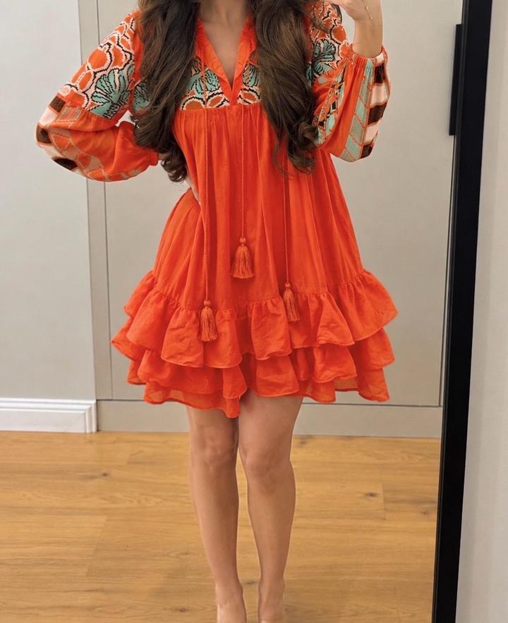 Платье Эмили в Париже IRIS APFEL x H&M