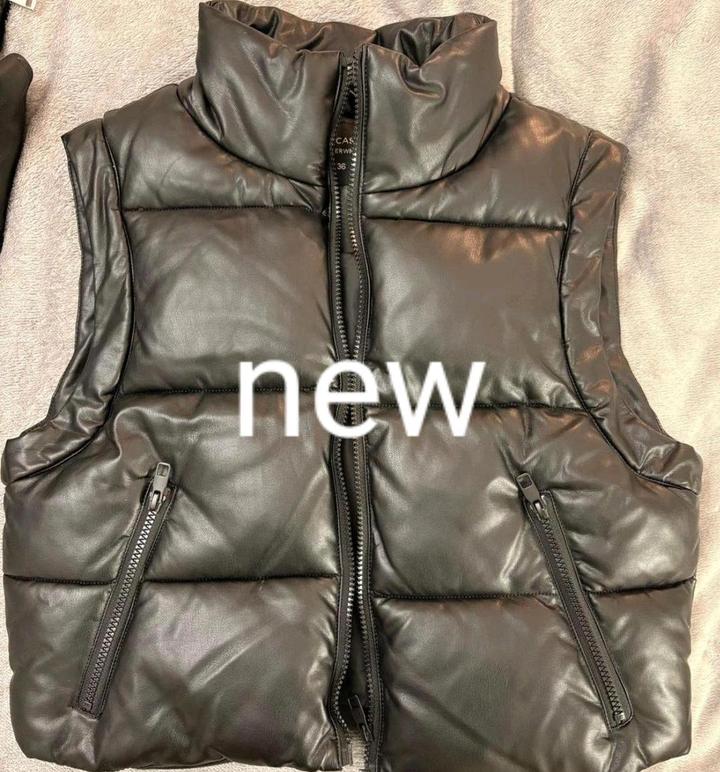 Безрукавка XS/S эко кожа