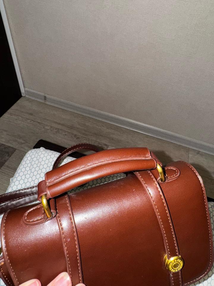 Carksky PU Carry сумка кофейного цвета