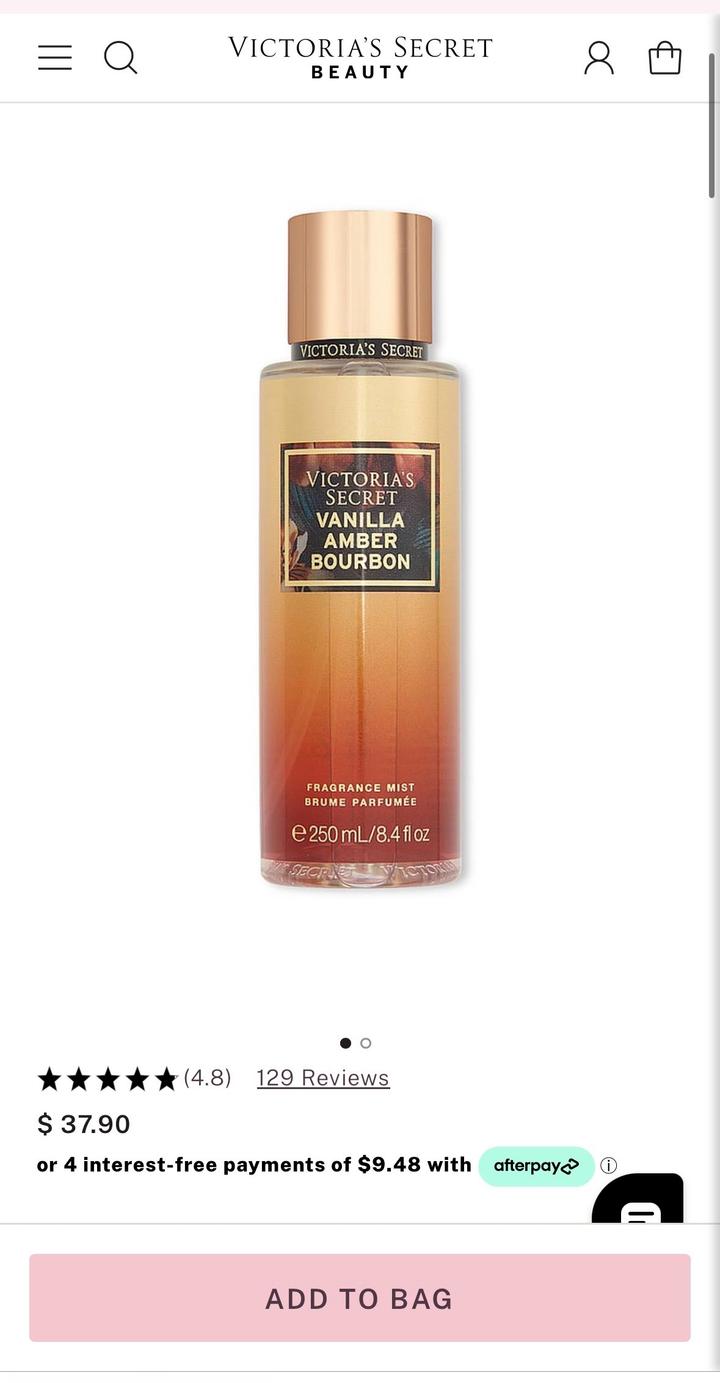 Vanilla Amber Bourbon от Victoria's Secret