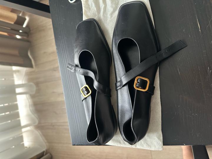 Massimo Dutti кожаные балетки