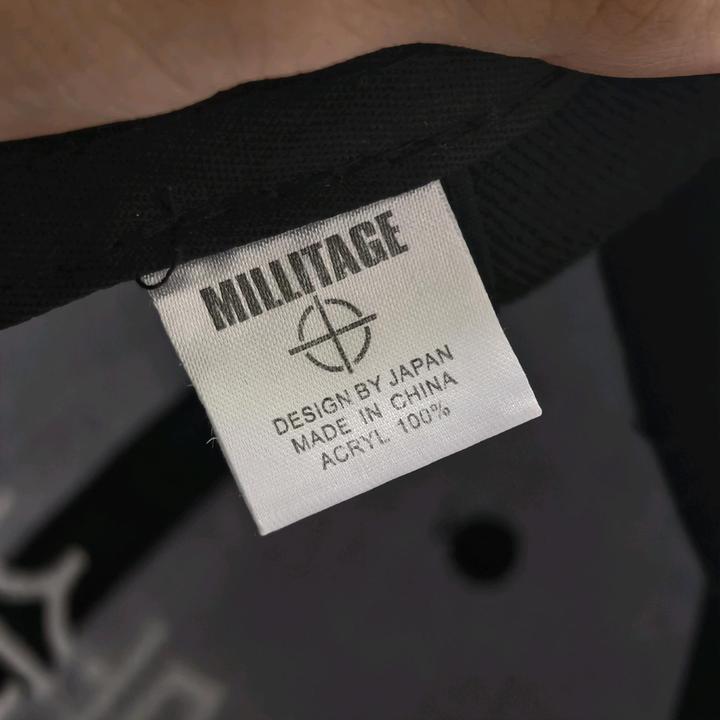 Черная кепка Millitage