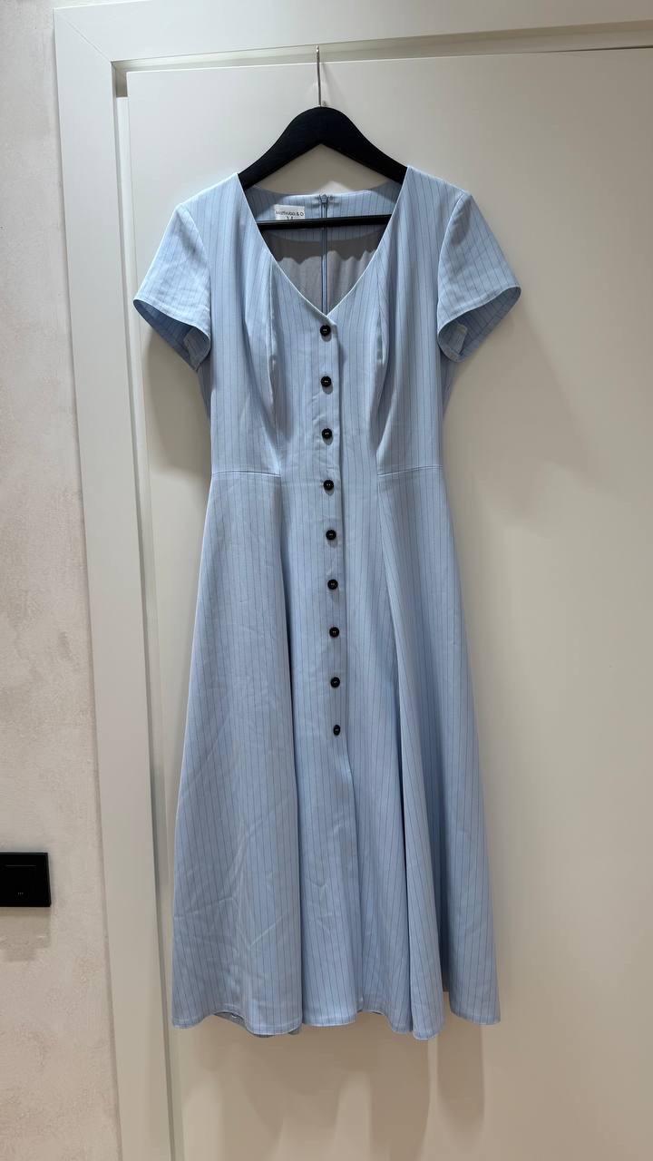 Голубое платье Matlyuba Atelier