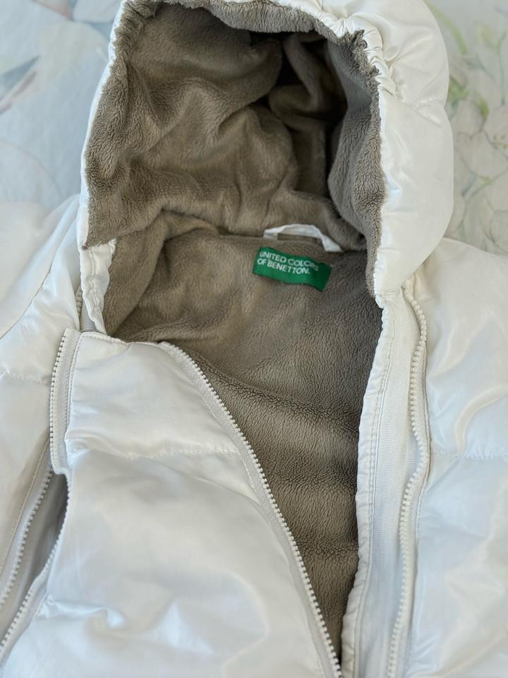 Детский комбинезон белый Benetton