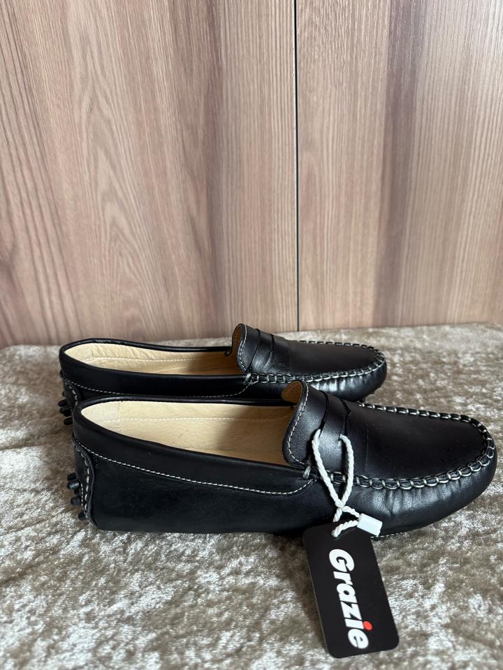 Мокасины чёрные On Zen (Grazie)