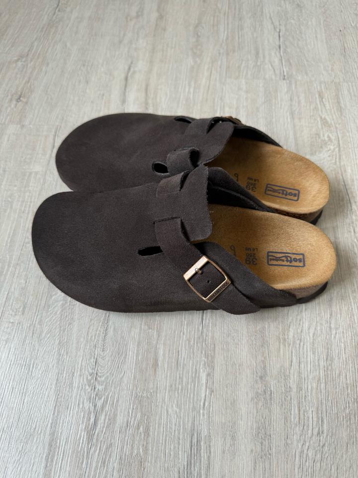 Тапочки биркеншток Birkenstock Boston (копия)