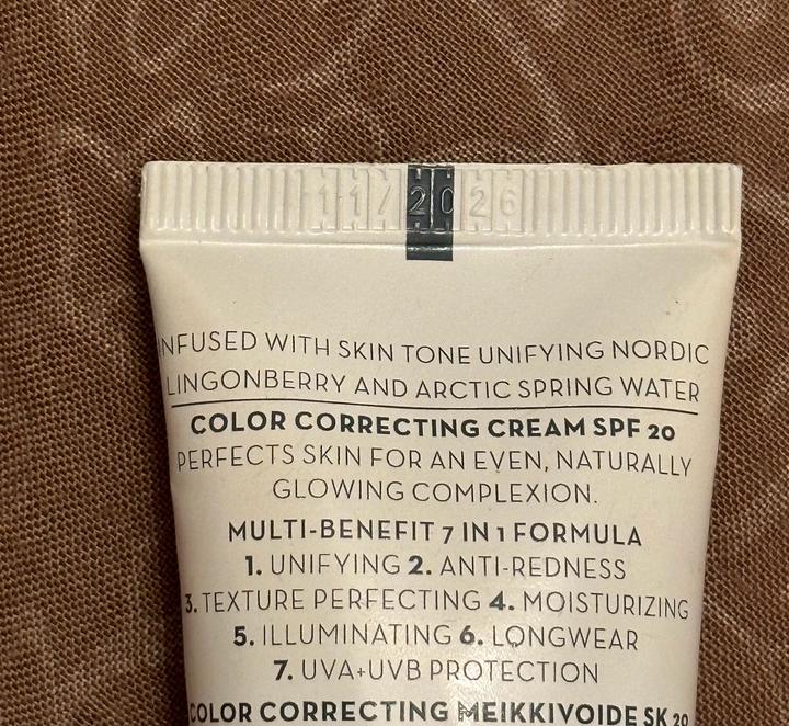 Cc крем Lumene+тональный крем Catrice