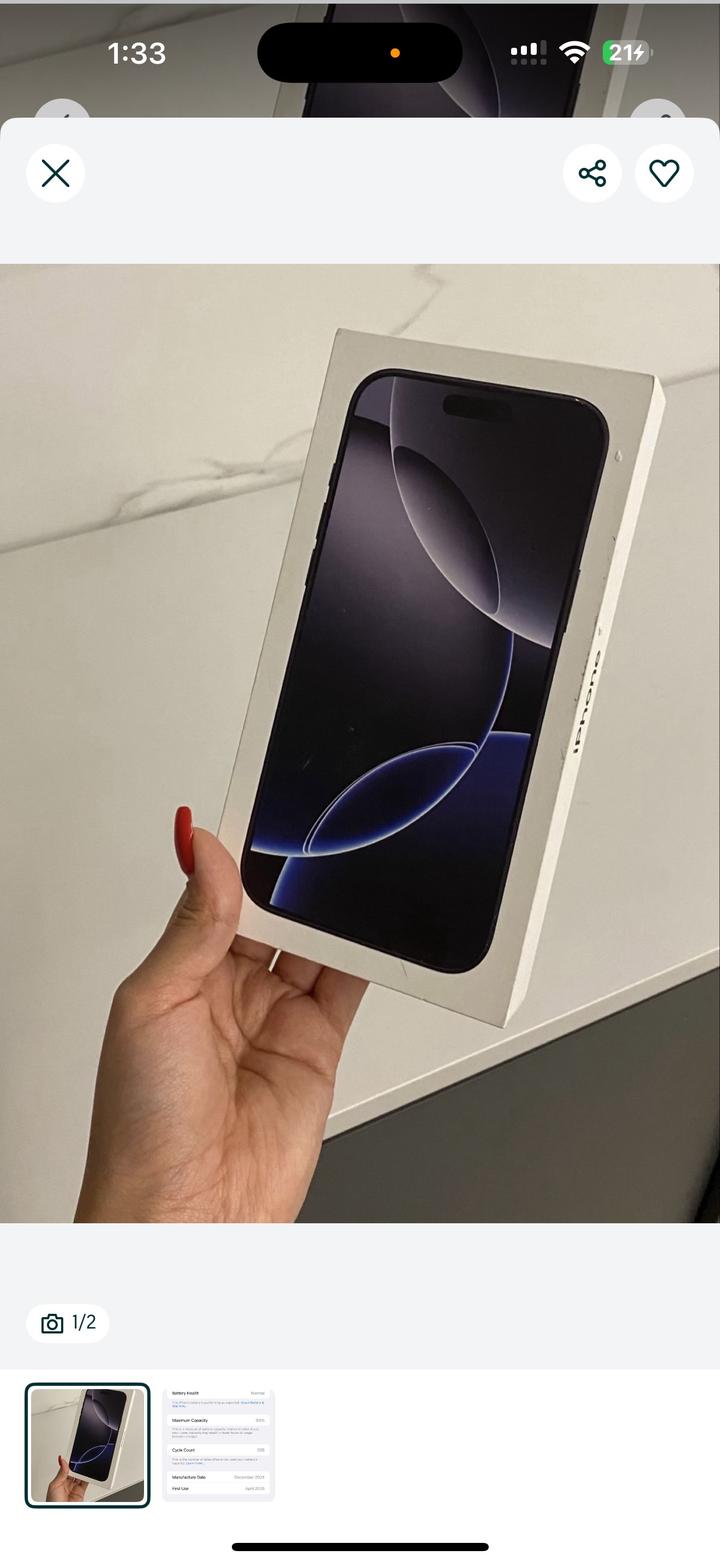 iPhone 16 pro max 512 гб