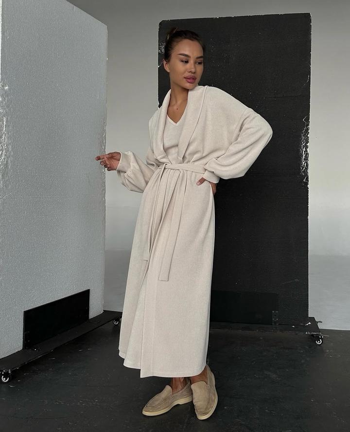 Кардиган и женственное платье А силуэта!