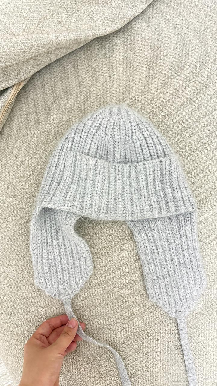 Шапка-ушанка зима