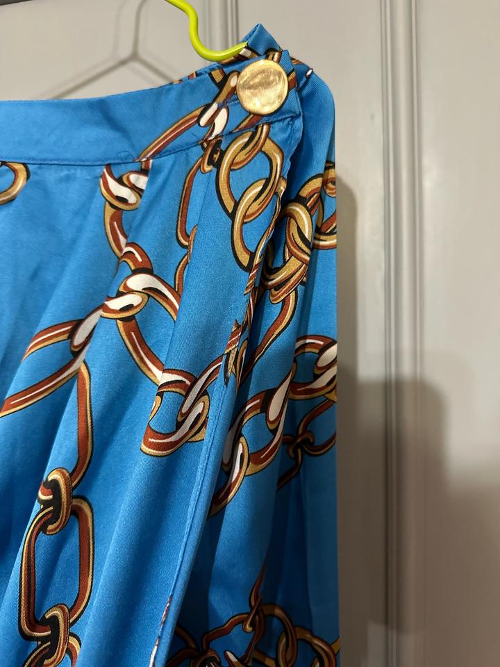 Юбка Zara в стиле Moschino 💙