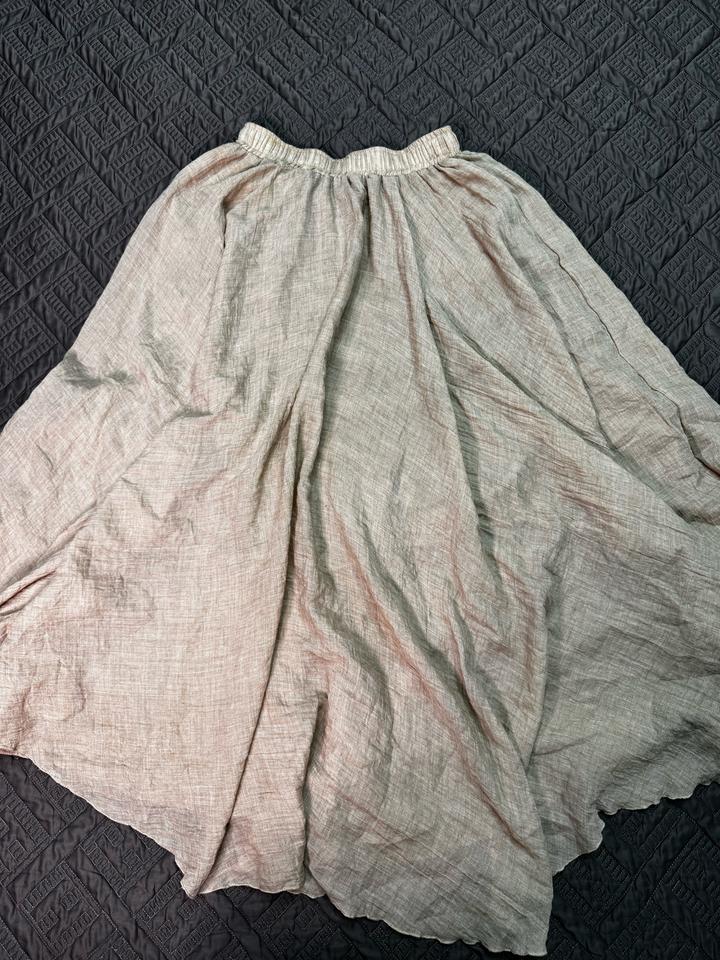 Юбка из льна
