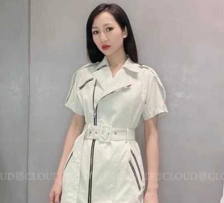 Новое платье с поясом р 44-46 мятное/фисташковое рубашка мини