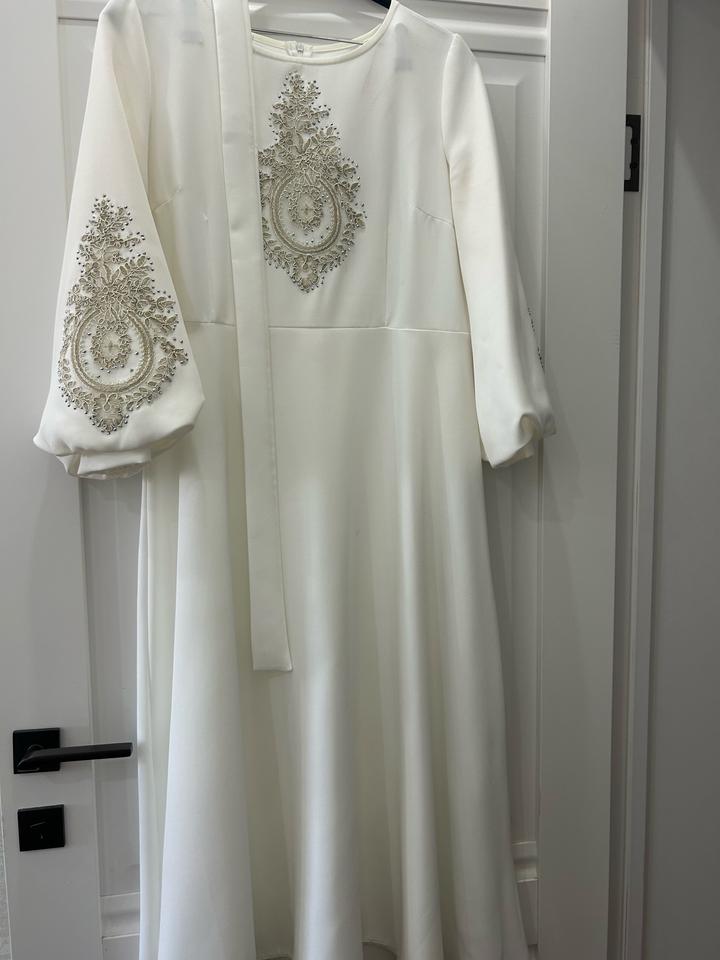 Белое платье на Кыз узату