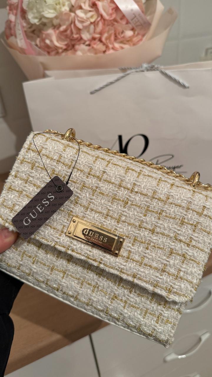Твидовая сумка Guess