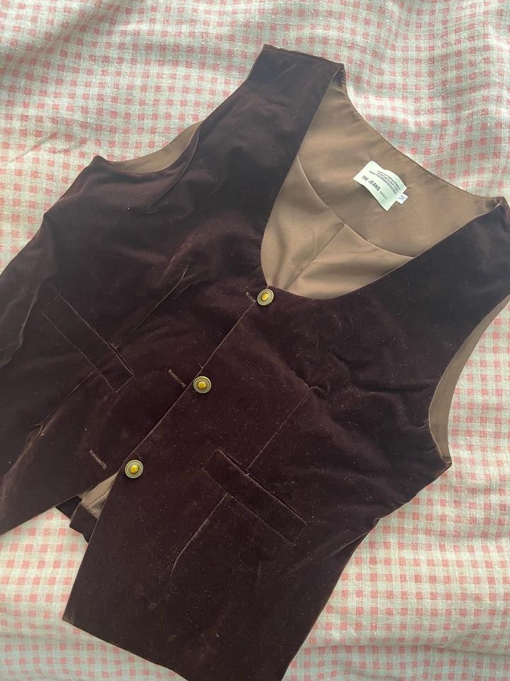 жилет женский в стиле cottage core винтаж