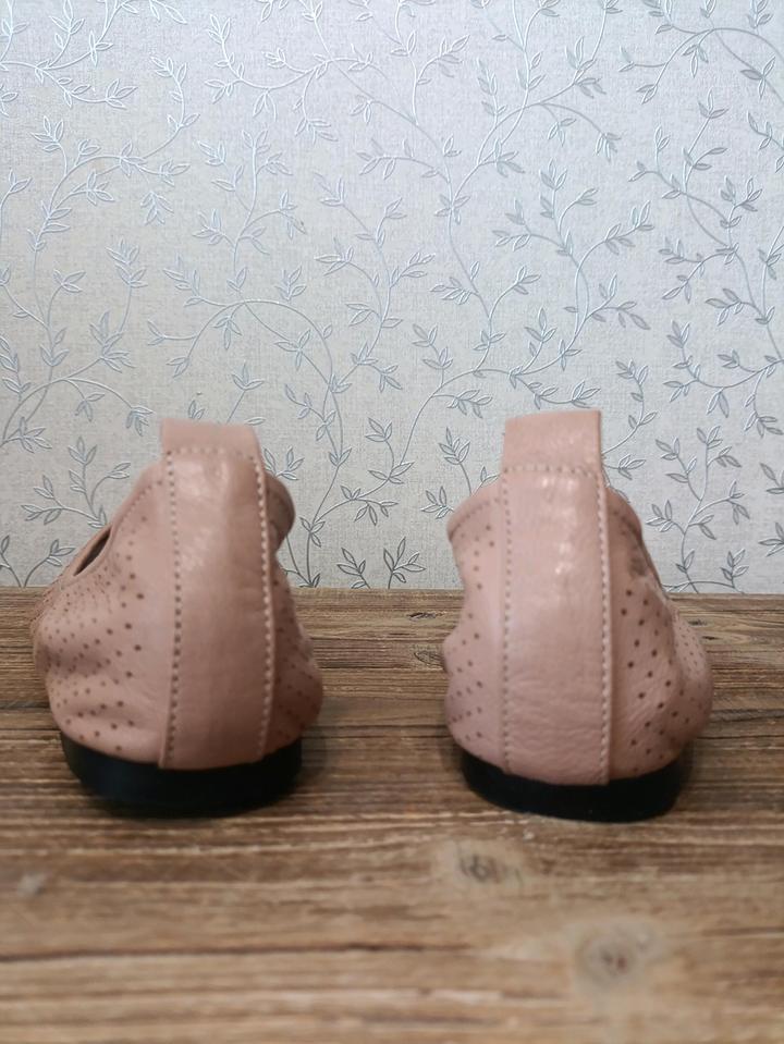 Балетки Испания, натуральная лайковая кожа 38- 38,5 см