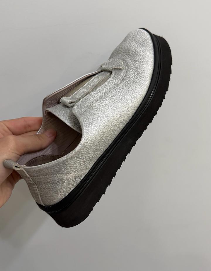 Мокасины кожаные