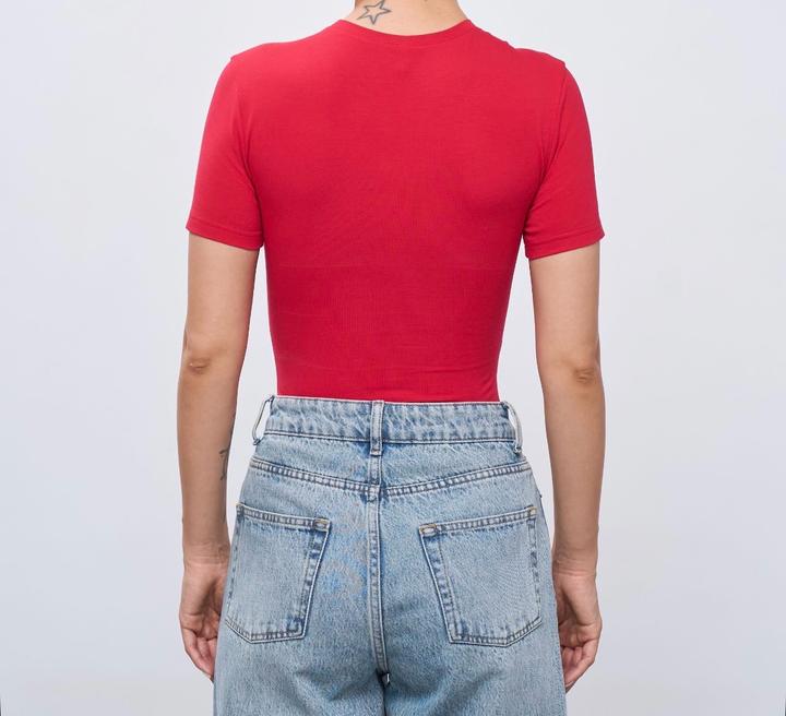 Красное Боди