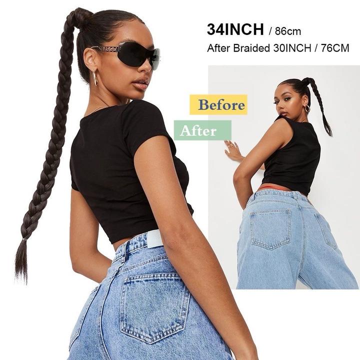 Косы на резинке