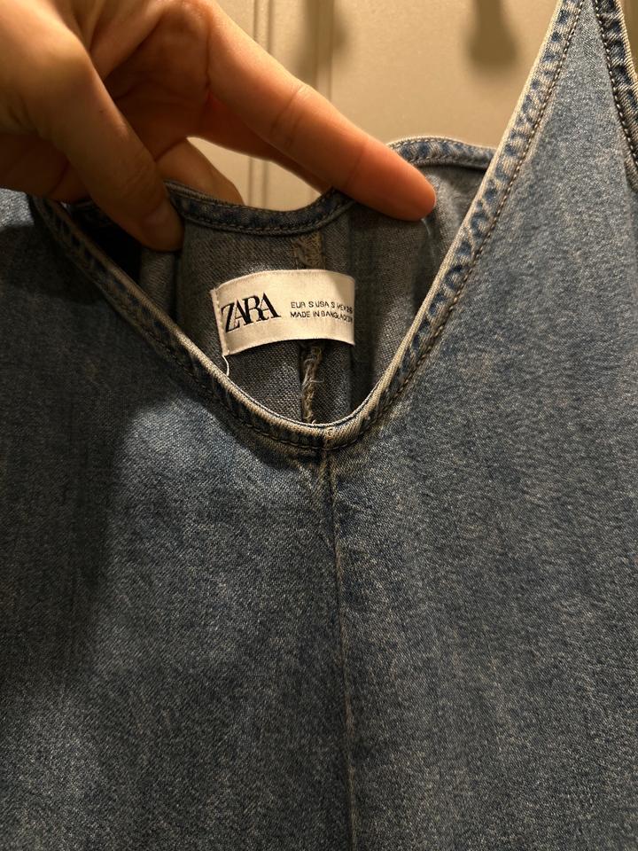 Платье сарафан Zara 100% хлопок