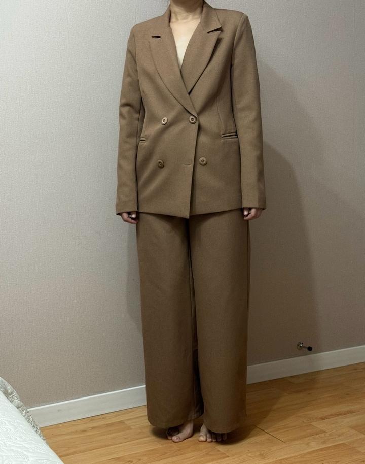 Двойка костюм коричневый
