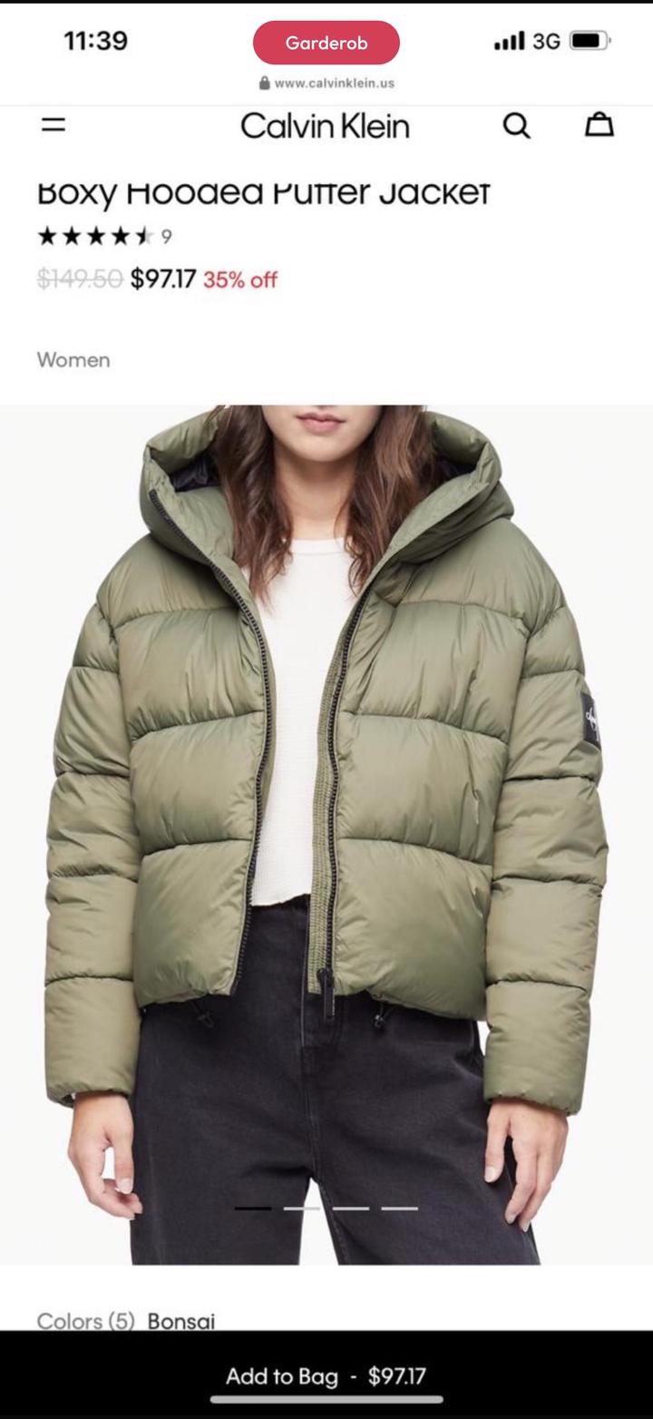 Куртка от Calvin Klein