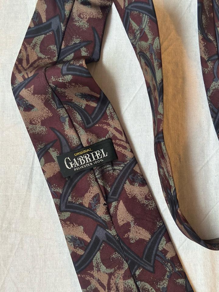 Винтажный галстук Gabriel