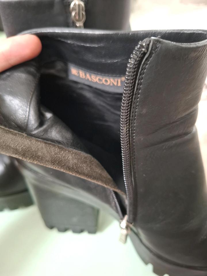 Кожаные сапоги Basconi