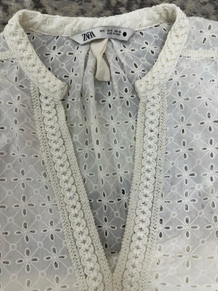 Костюм Zara с вышивкой