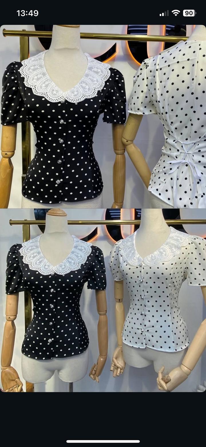 Блузка чёрный