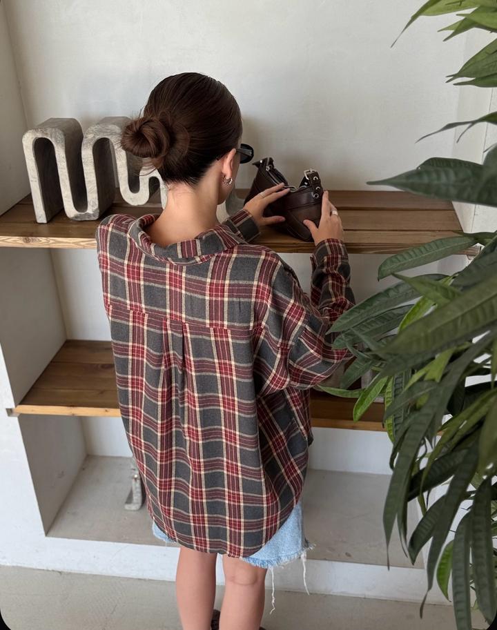 Рубашка в клетку