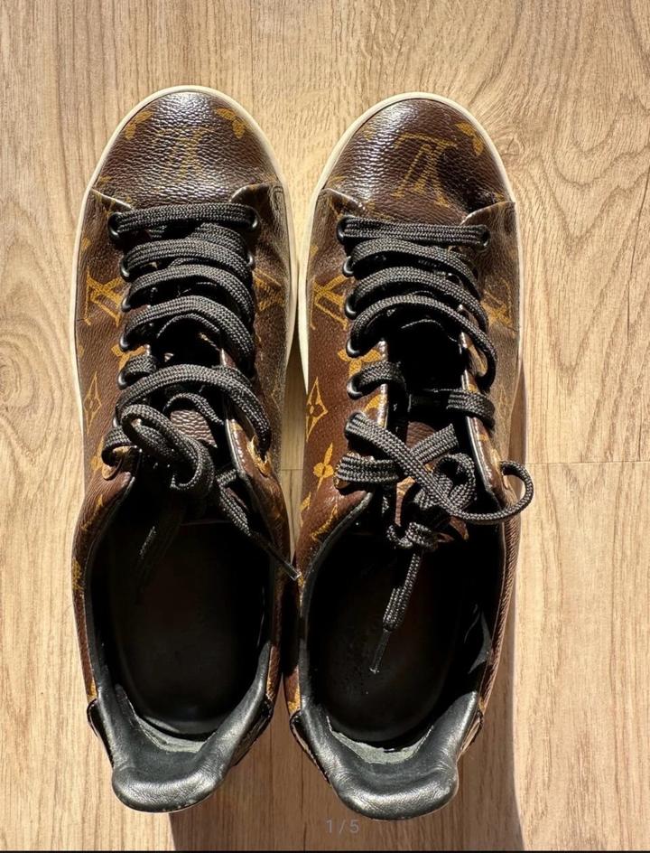 Кожаные кеды