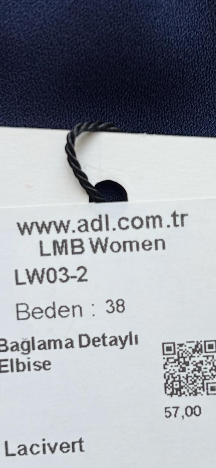 Синее платье ADL