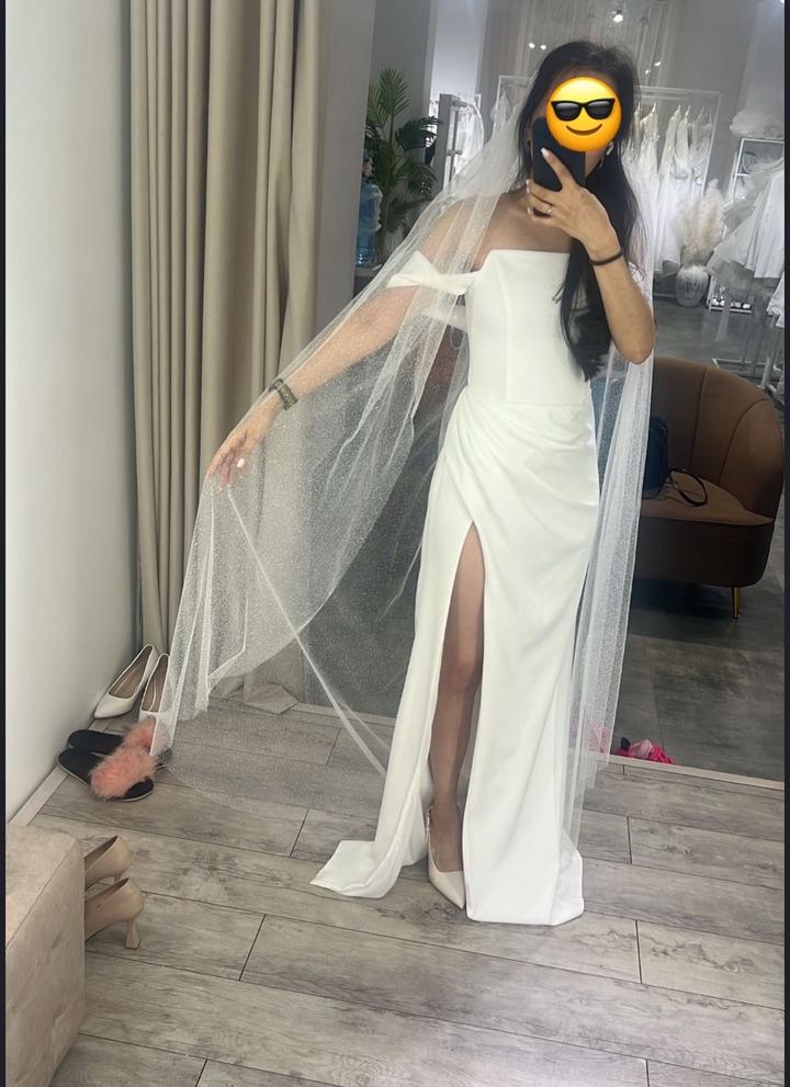 Свадебное белое платье