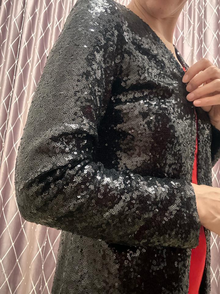 Кардиган с пайетками