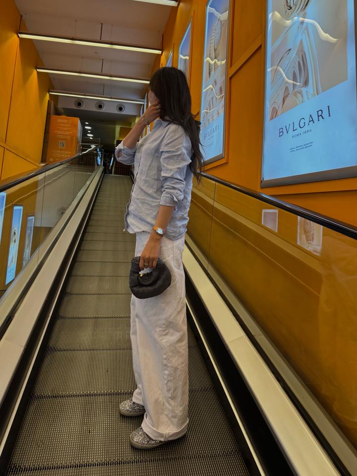 Белые джинсы Lime