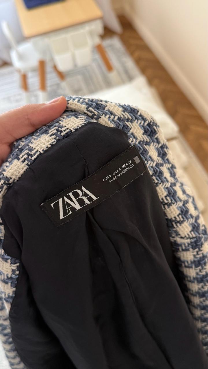 Твидовый пиджак Zara