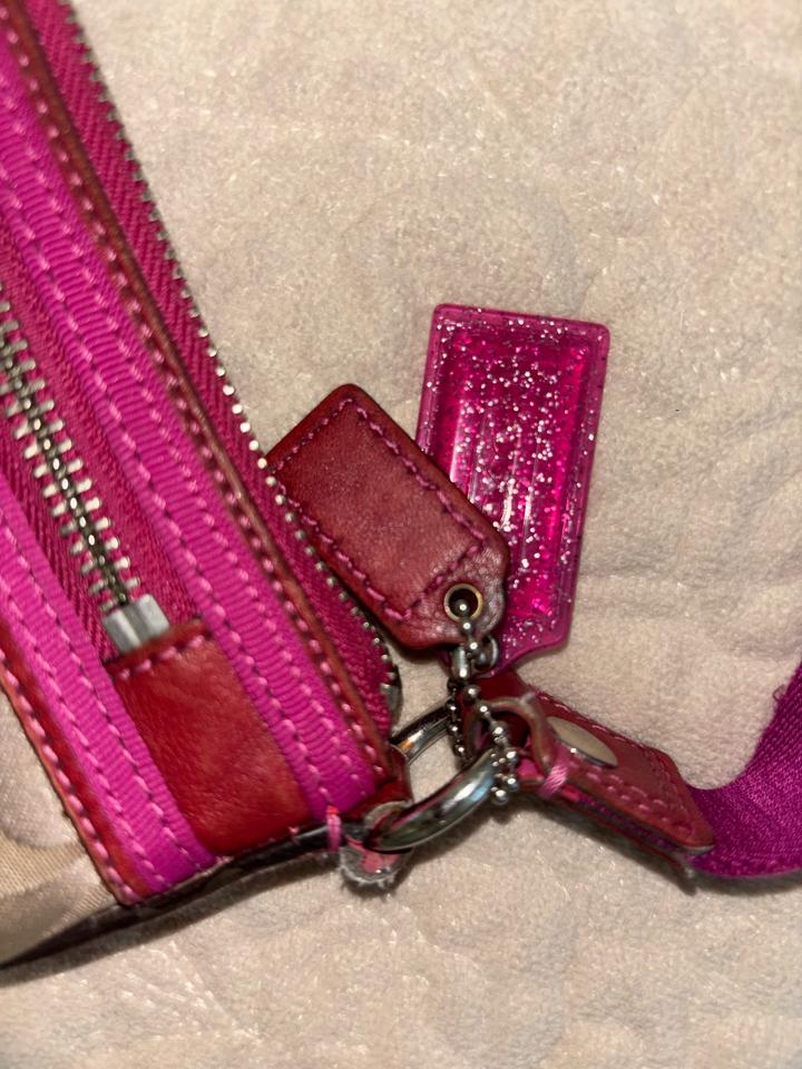 Coach Poppy Crossbody сумка в комплекте со съемным кошельком