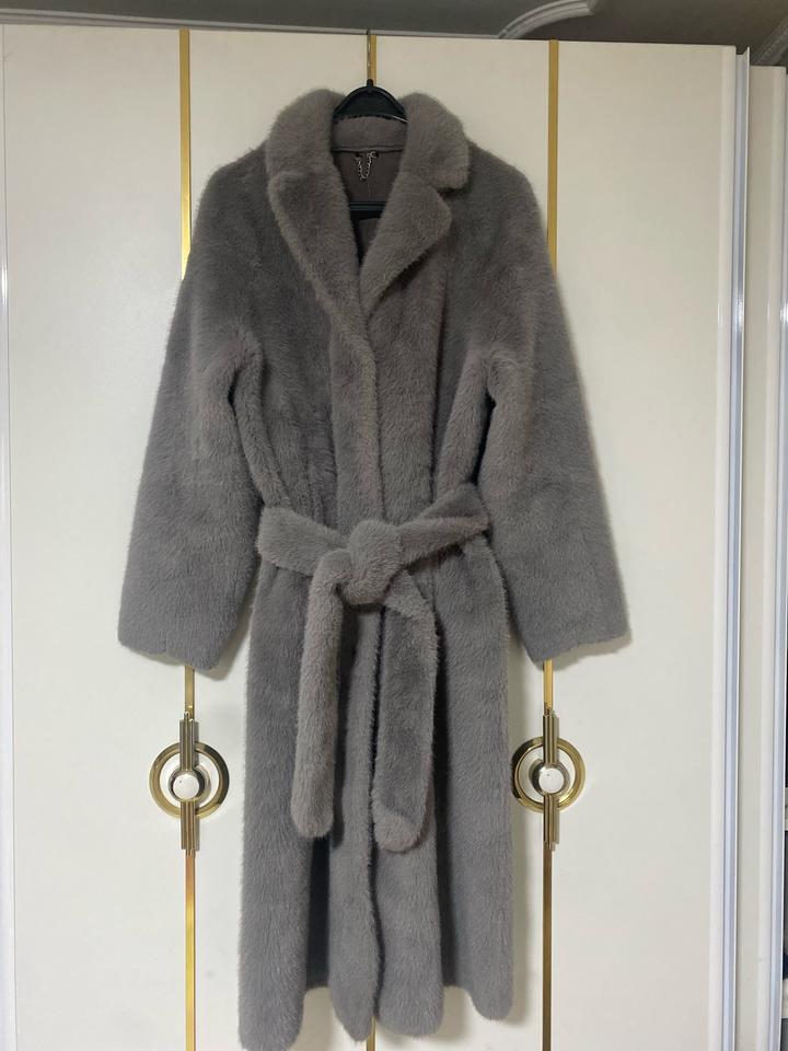 эко шуба длинная женская