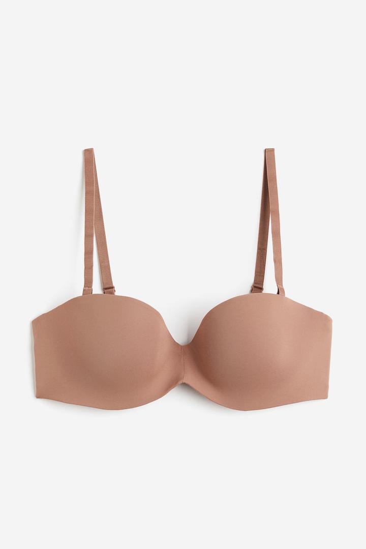 Бежевый бюстгальтер H&M 75C