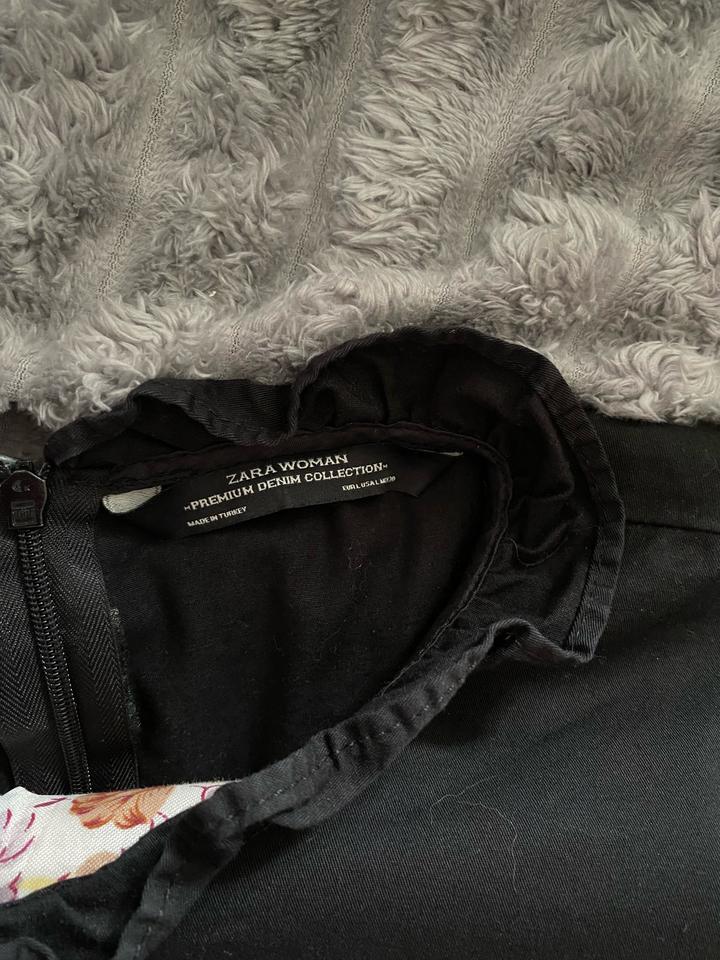 платье чёрное Zara