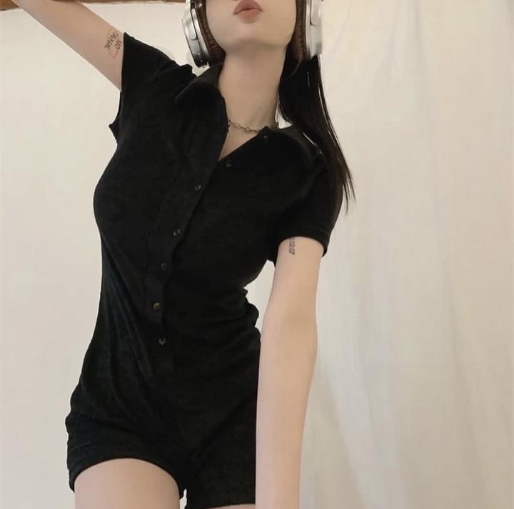 Комбинезон черный