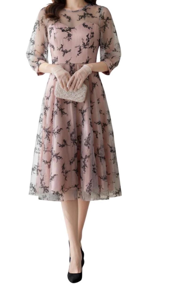 Длинное нарядное платье