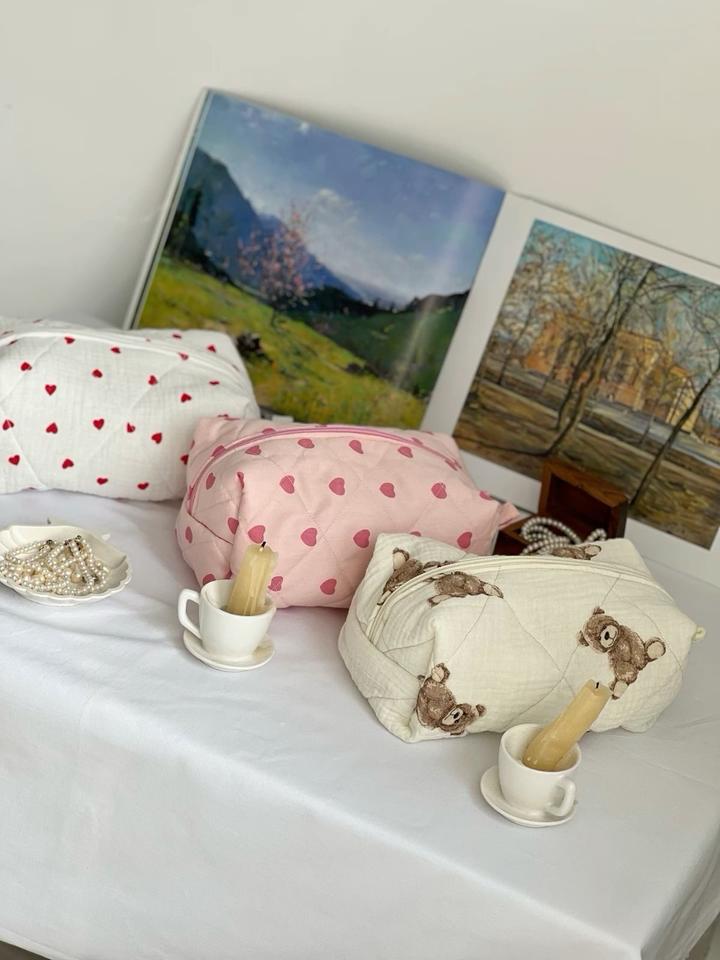 Косметички из турецкого хлопка