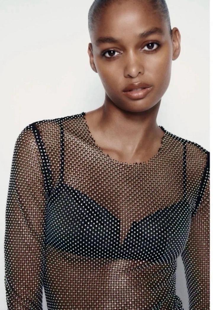 Кофта сетка ZARA