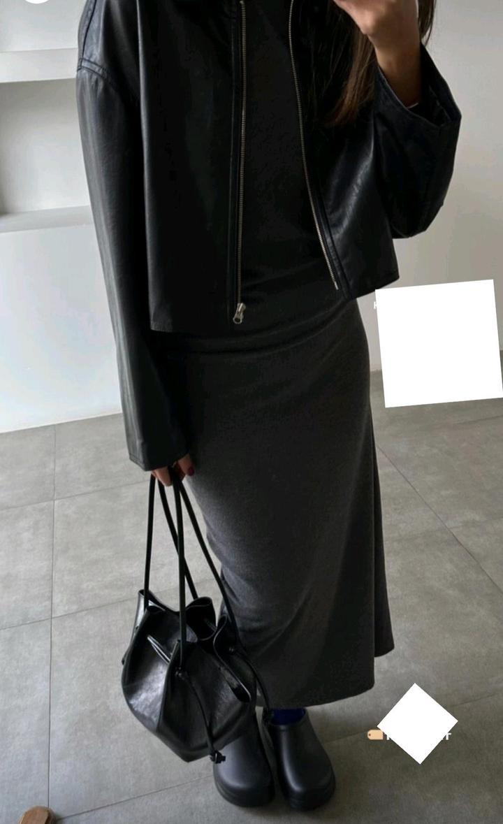 Кожаная куртка massimo dutti