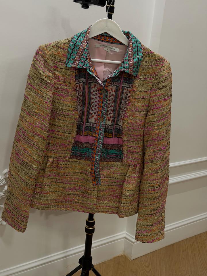 Твидовый жакет Diane von Furstenberg