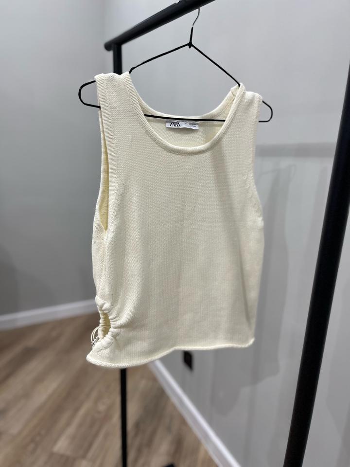 Топ Zara вязаный
