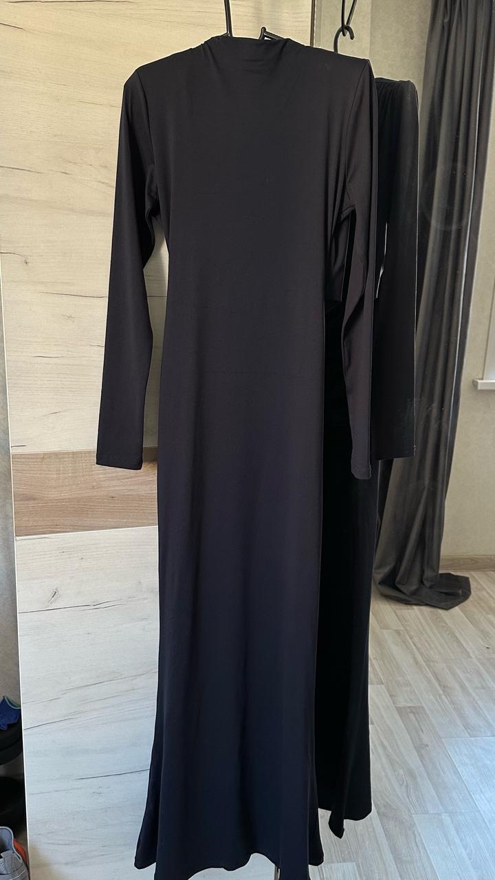 Длинное вечернее платье